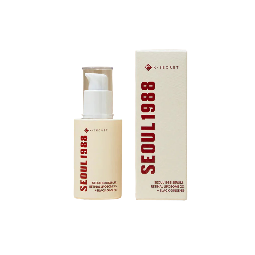 Sérum anti-âge : Retinal Liposome 2% + Black Ginseng